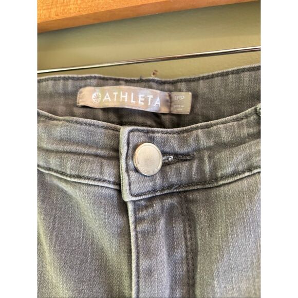 Athleta 10P grey sculptex skinny jeans - Picture 4 of 7